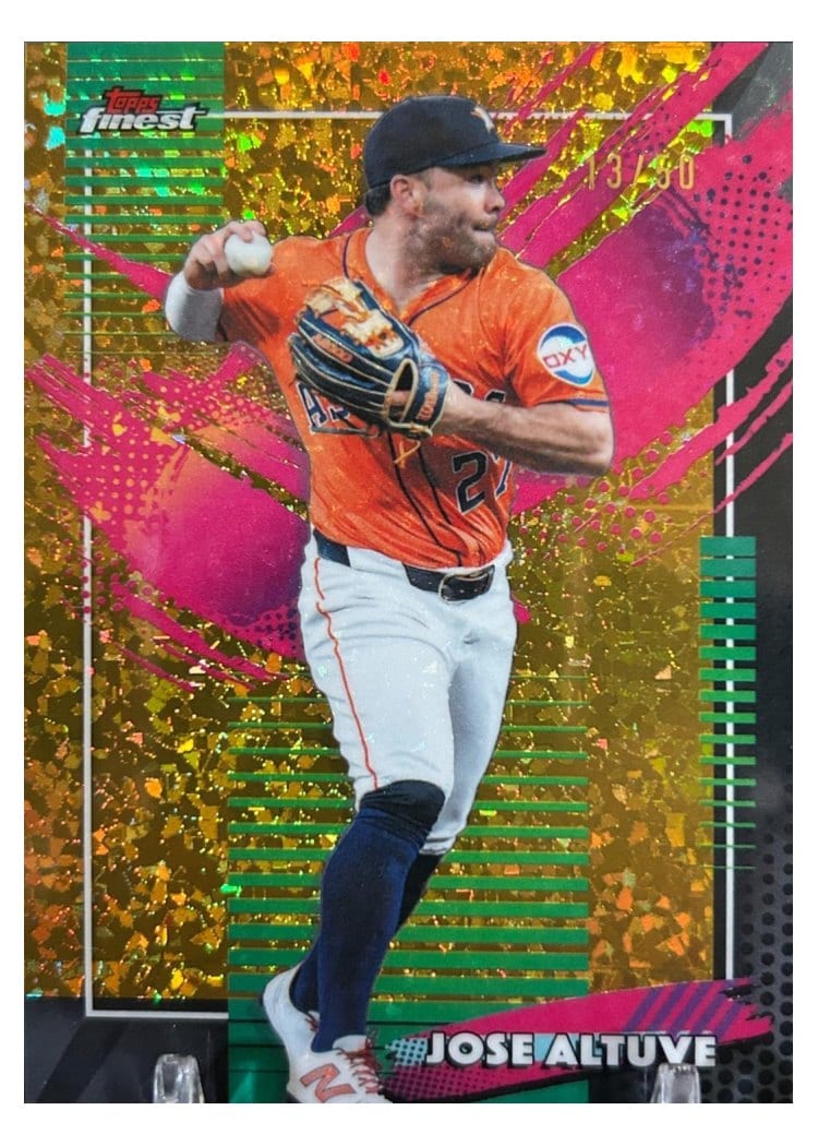 2026 Topps Finest Jose Altuve #209 card