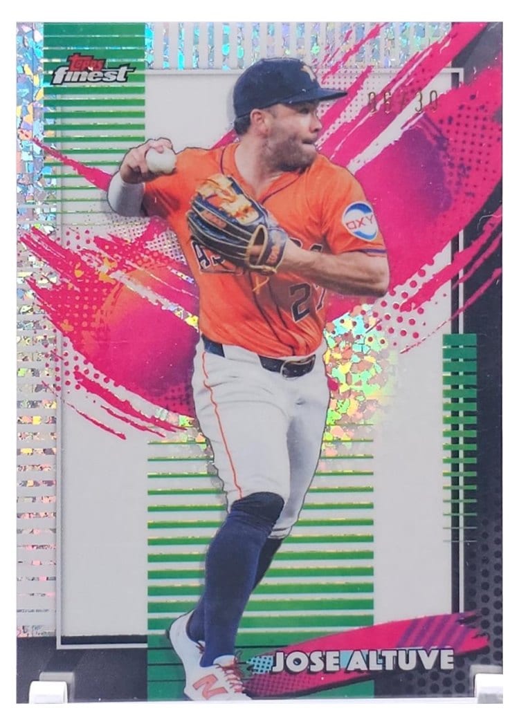 2026 Topps Finest Jose Altuve #209 card