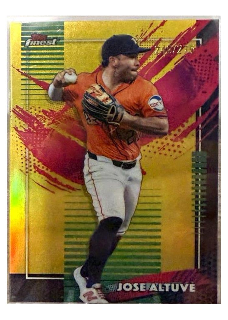 2026 Topps Finest Jose Altuve #209 card