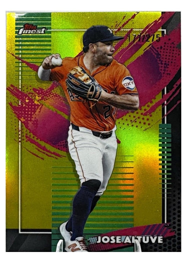 2026 Topps Finest Jose Altuve #209 card
