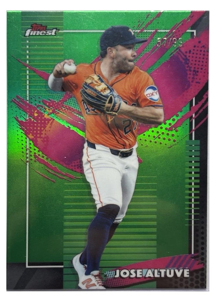 2026 Topps Finest Jose Altuve #209 card