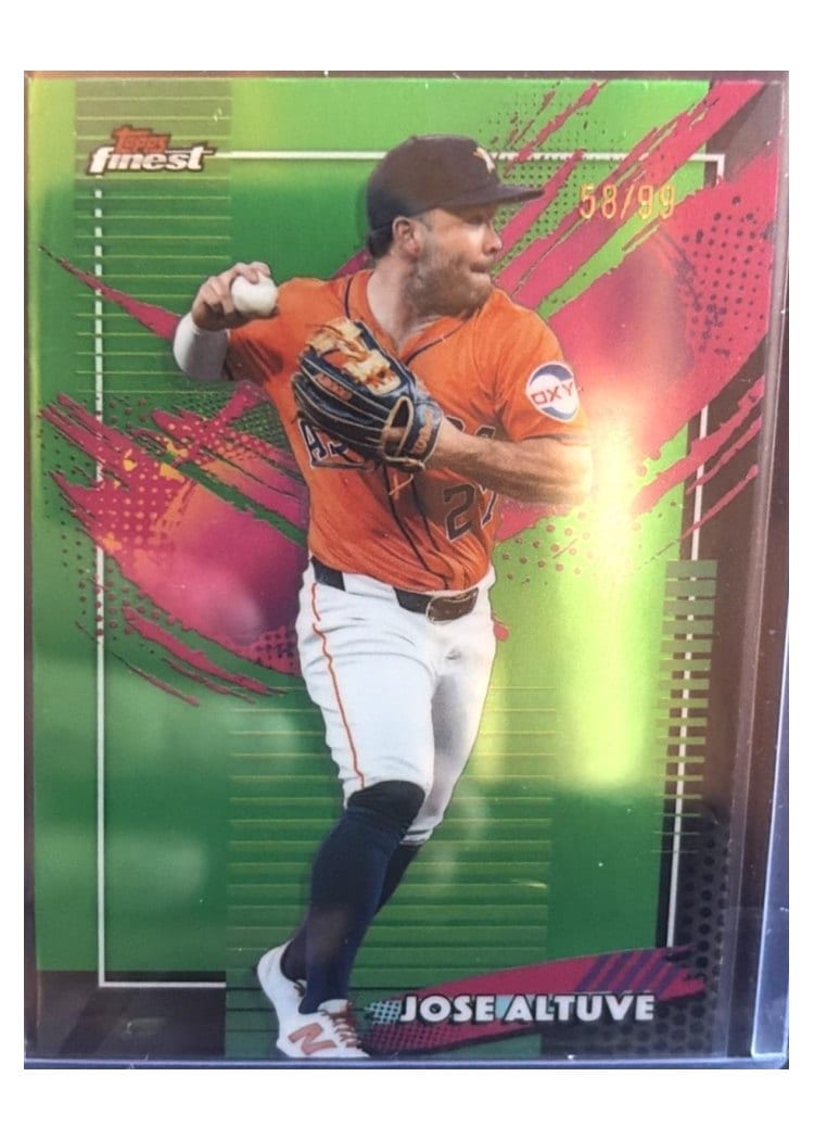 2026 Topps Finest Jose Altuve #209 card