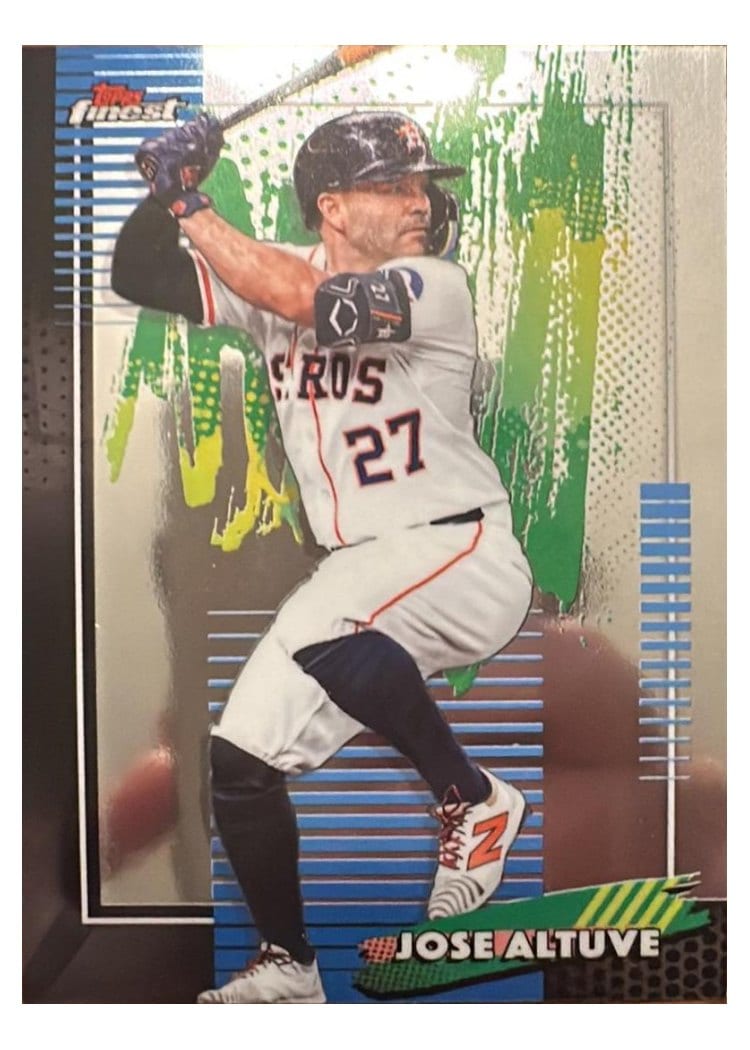 2026 Topps Finest Jose Altuve #8 card