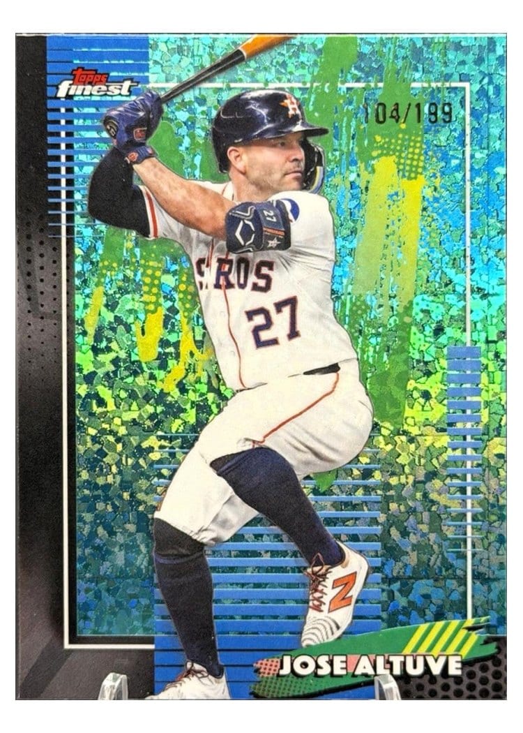 2026 Topps Finest Jose Altuve #8 card