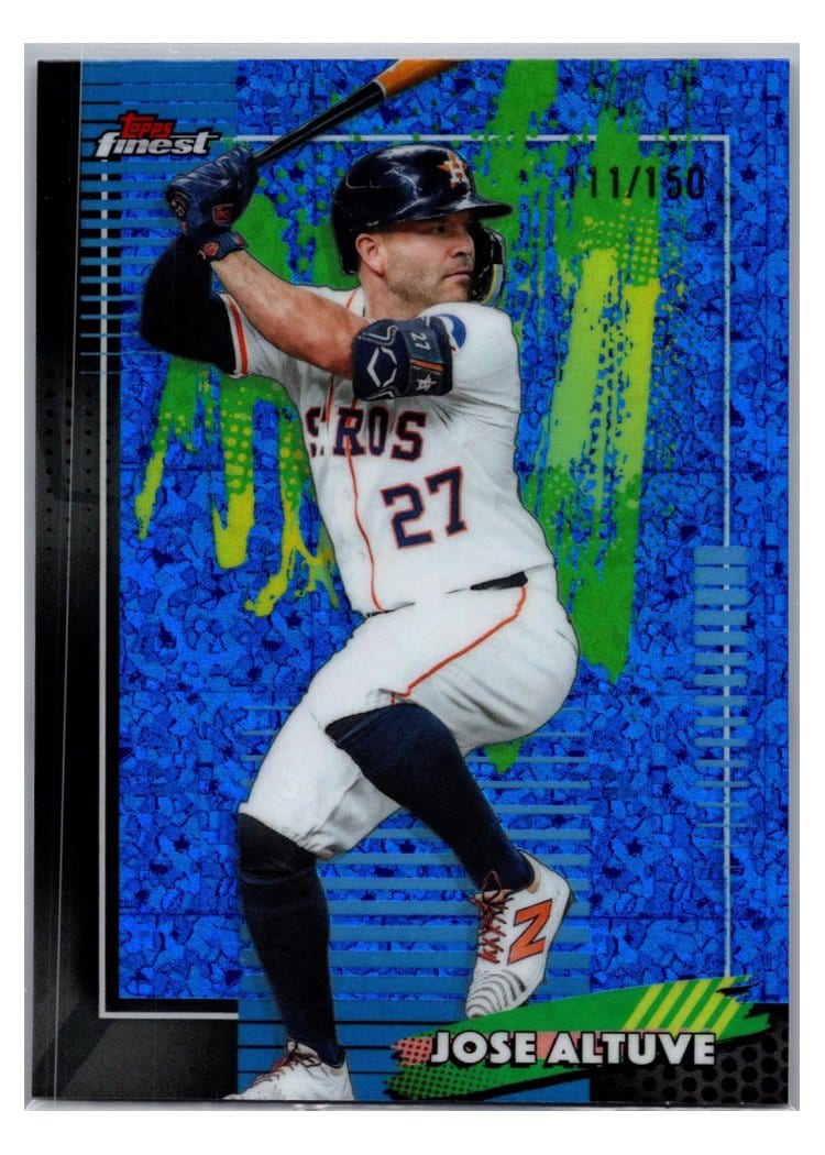 2026 Topps Finest Jose Altuve #8 card