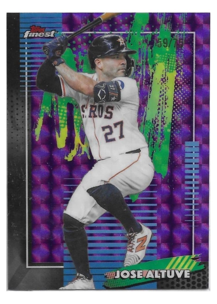 2026 Topps Finest Jose Altuve #8 card