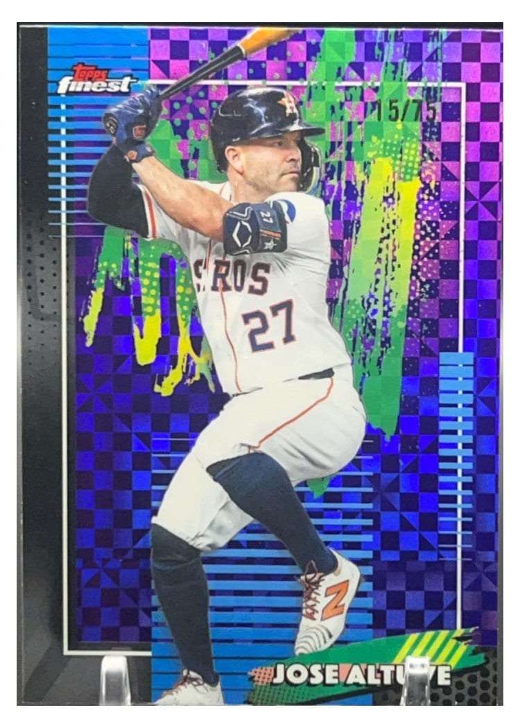 2026 Topps Finest Jose Altuve #8 card