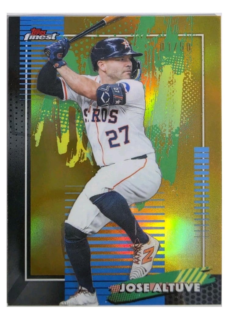 2026 Topps Finest Jose Altuve #8 card