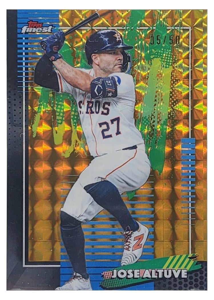 2026 Topps Finest Jose Altuve #8 card