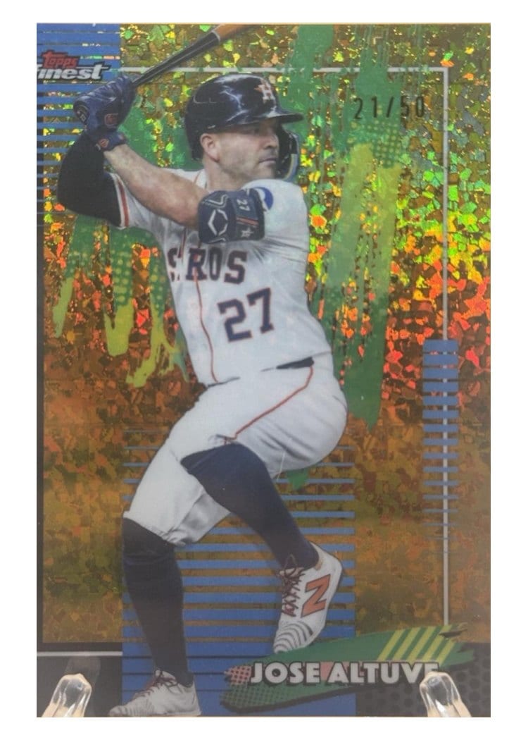 2026 Topps Finest Jose Altuve #8 card