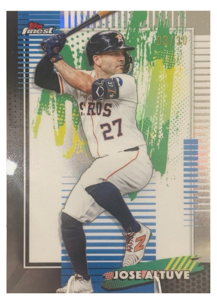2026 Topps Finest Jose Altuve #8 card