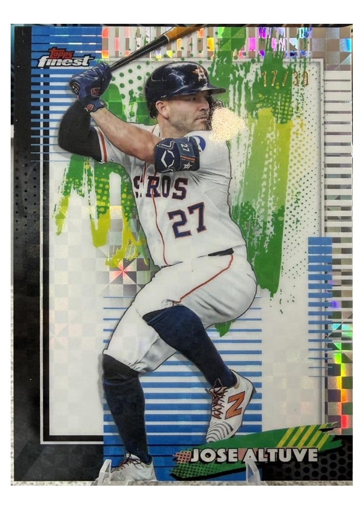 2026 Topps Finest Jose Altuve #8 card