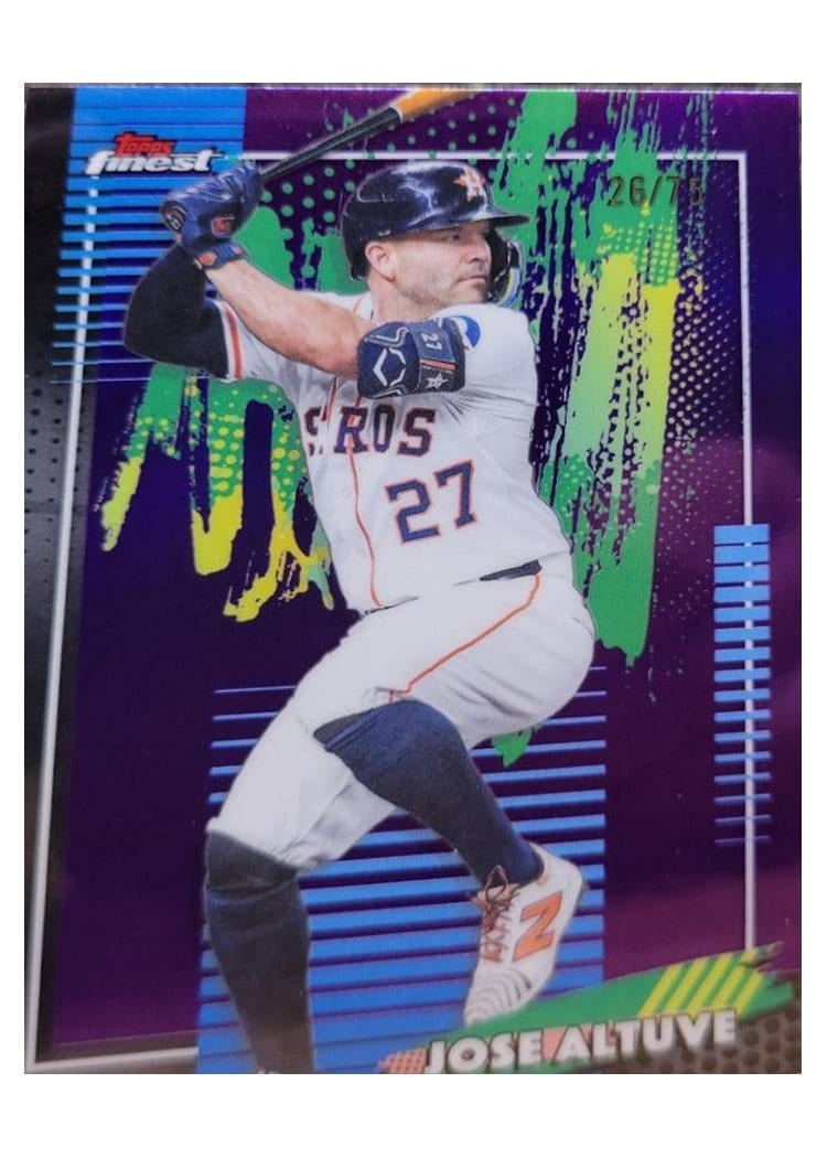 2026 Topps Finest Jose Altuve #8 card