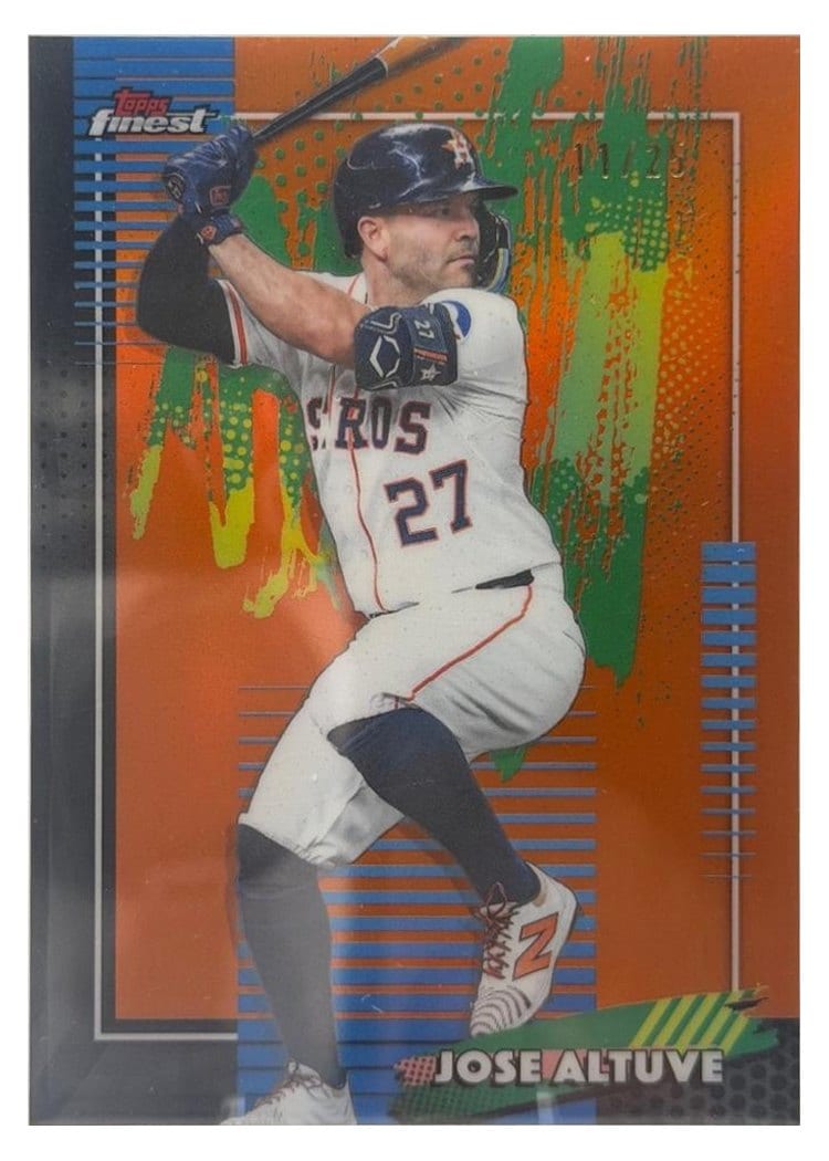 2026 Topps Finest Jose Altuve #8 card