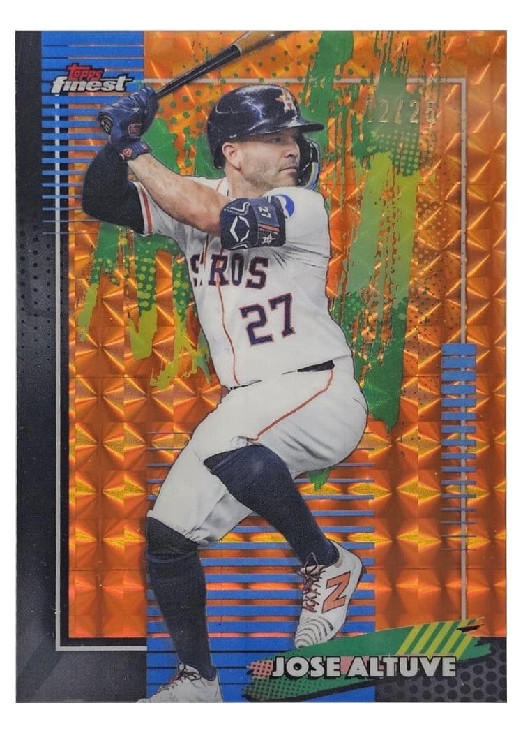 2026 Topps Finest Jose Altuve #8 card