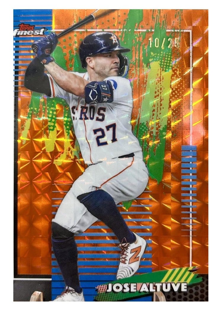 2026 Topps Finest Jose Altuve #8 card