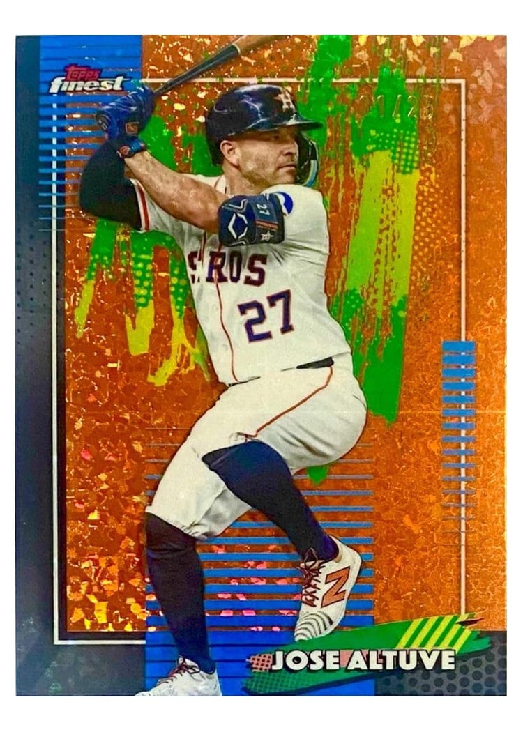 2026 Topps Finest Jose Altuve #8 card