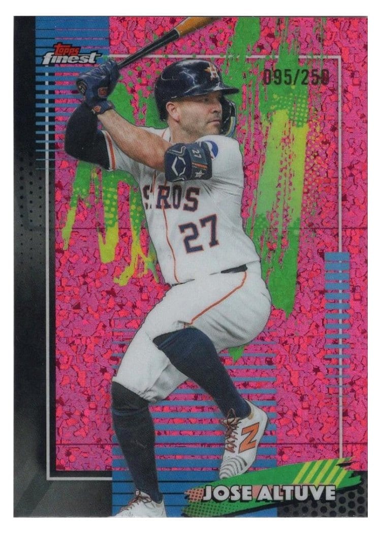 2026 Topps Finest Jose Altuve #8 card