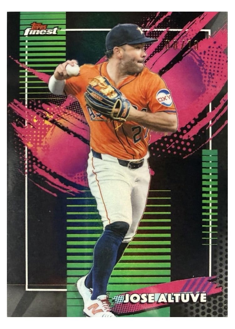 2026 Topps Finest Jose Altuve #8 card