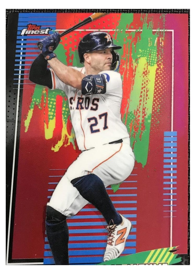 2026 Topps Finest Jose Altuve #8 card