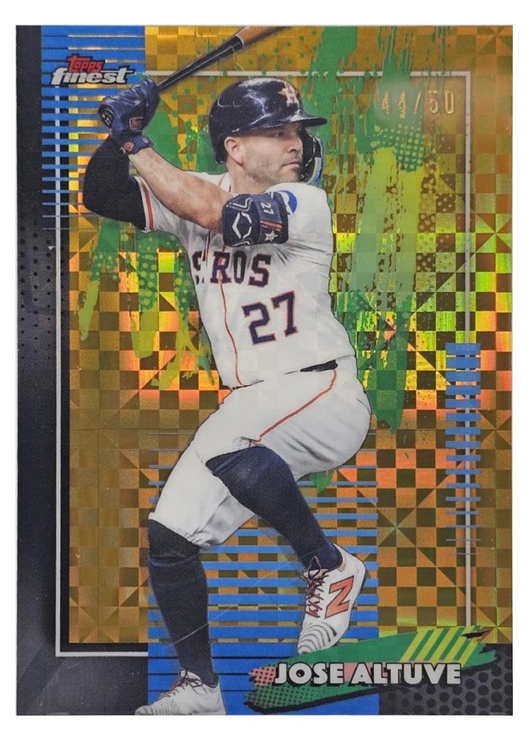2026 Topps Finest Jose Altuve #8 card