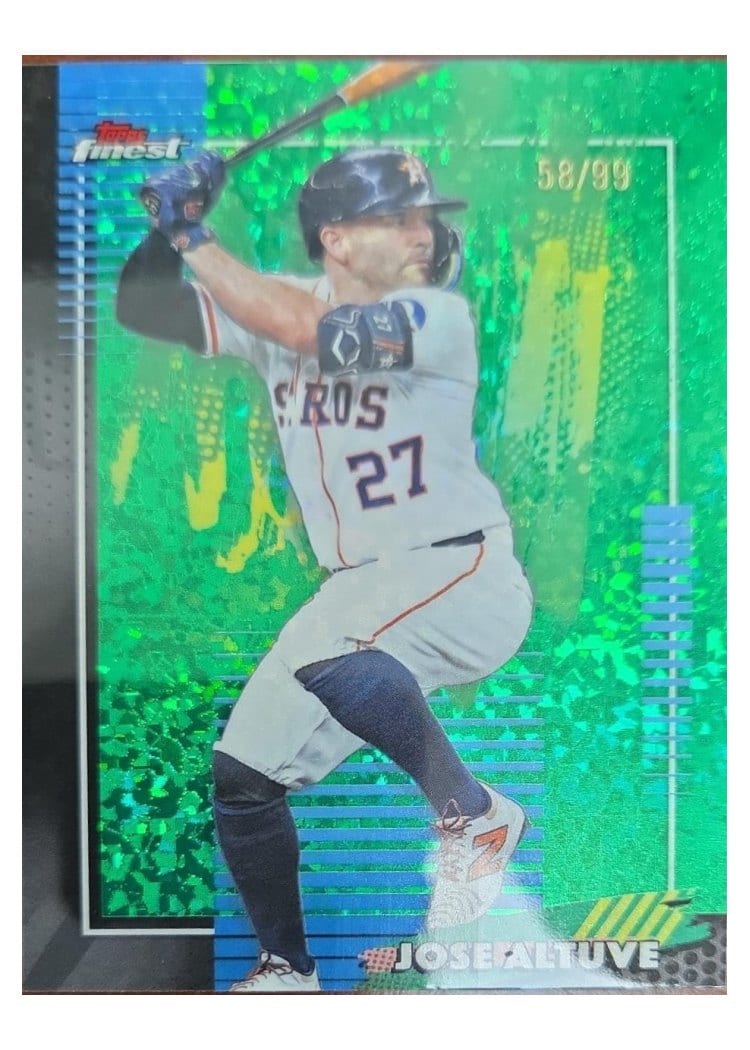 2026 Topps Finest Jose Altuve #8 card