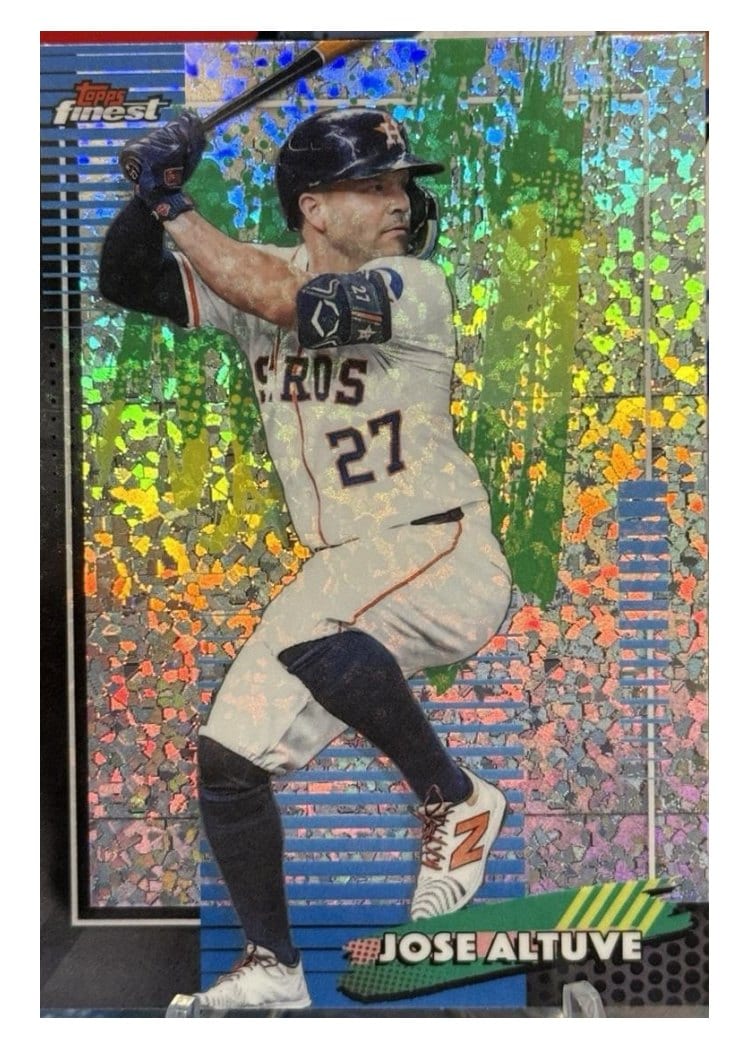 2026 Topps Finest Jose Altuve #8 card