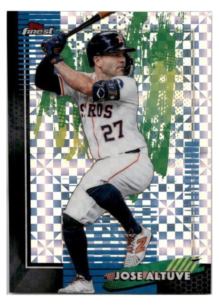 2026 Topps Finest Jose Altuve #8 card