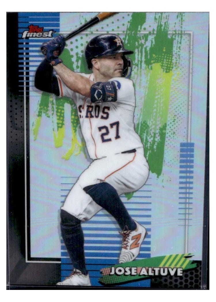 2026 Topps Finest Jose Altuve #8 card