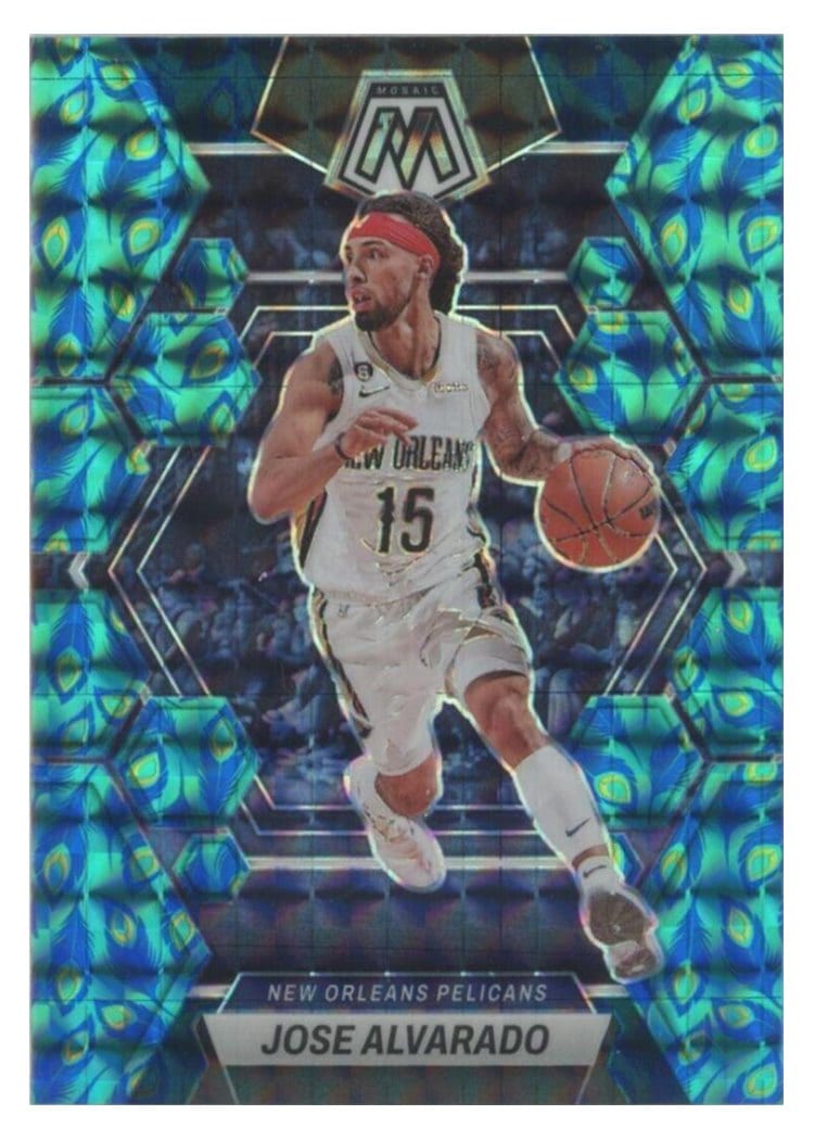 2022-23 Panini Mosaic Base Set Jose Alvarado #185 card