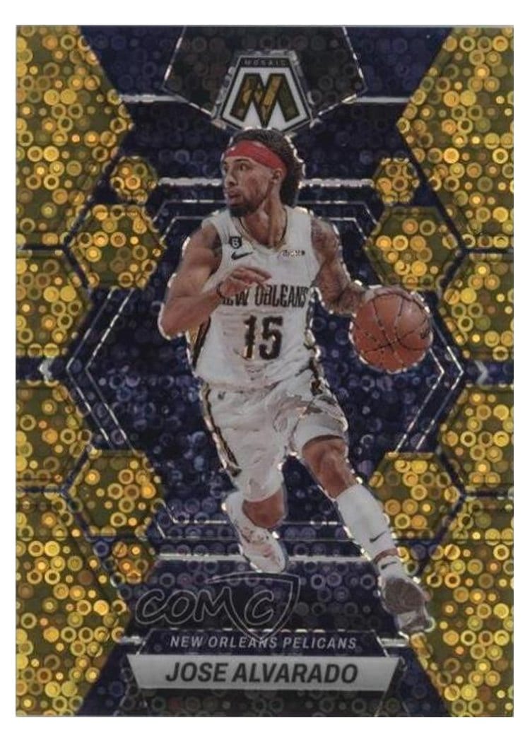 2022-23 Panini Mosaic Base Set Jose Alvarado #185 card