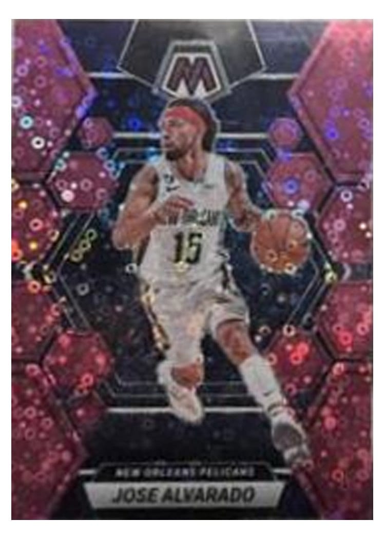 2022-23 Panini Mosaic Base Set Jose Alvarado #185 card