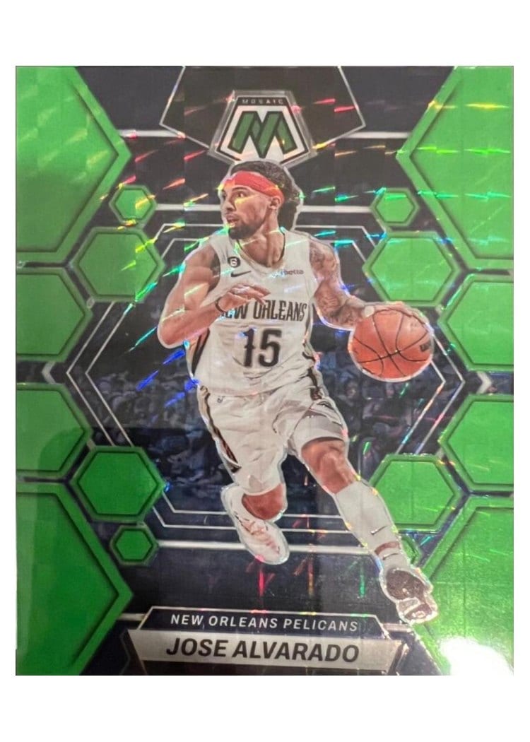 2022-23 Panini Mosaic Base Set Jose Alvarado #185 card