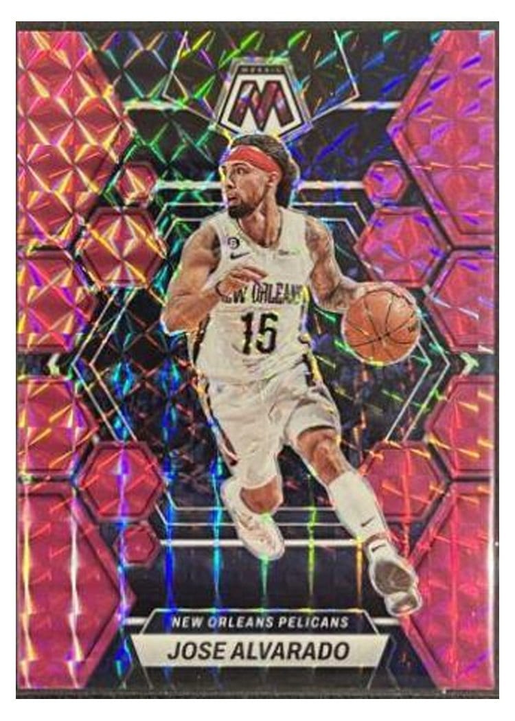 2022-23 Panini Mosaic Base Set Jose Alvarado #185 card