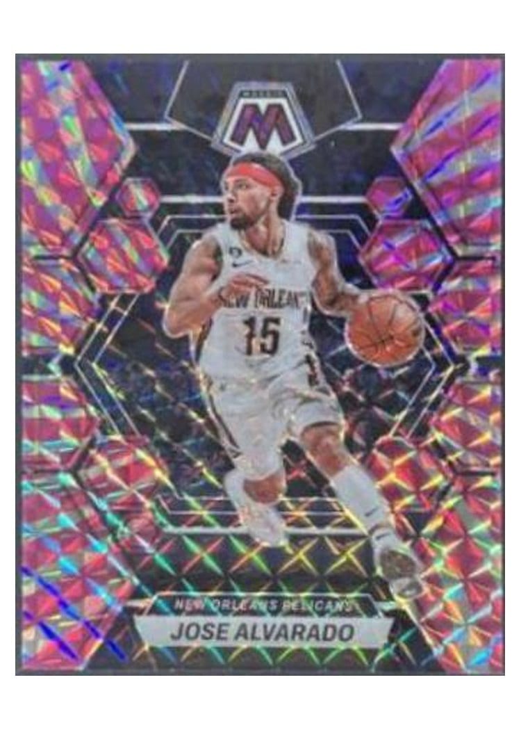 2022-23 Panini Mosaic Base Set Jose Alvarado #185 card