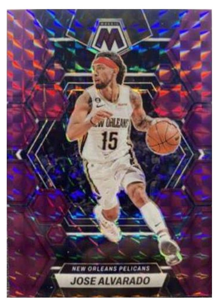 2022-23 Panini Mosaic Base Set Jose Alvarado #185 card