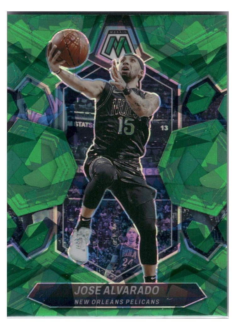 2023-24 Panini Mosaic Base Set Jose Alvarado #186 card