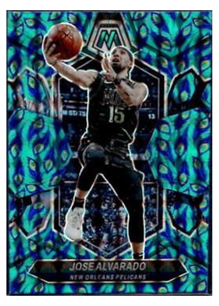 2023-24 Panini Mosaic Base Set Jose Alvarado #186 card
