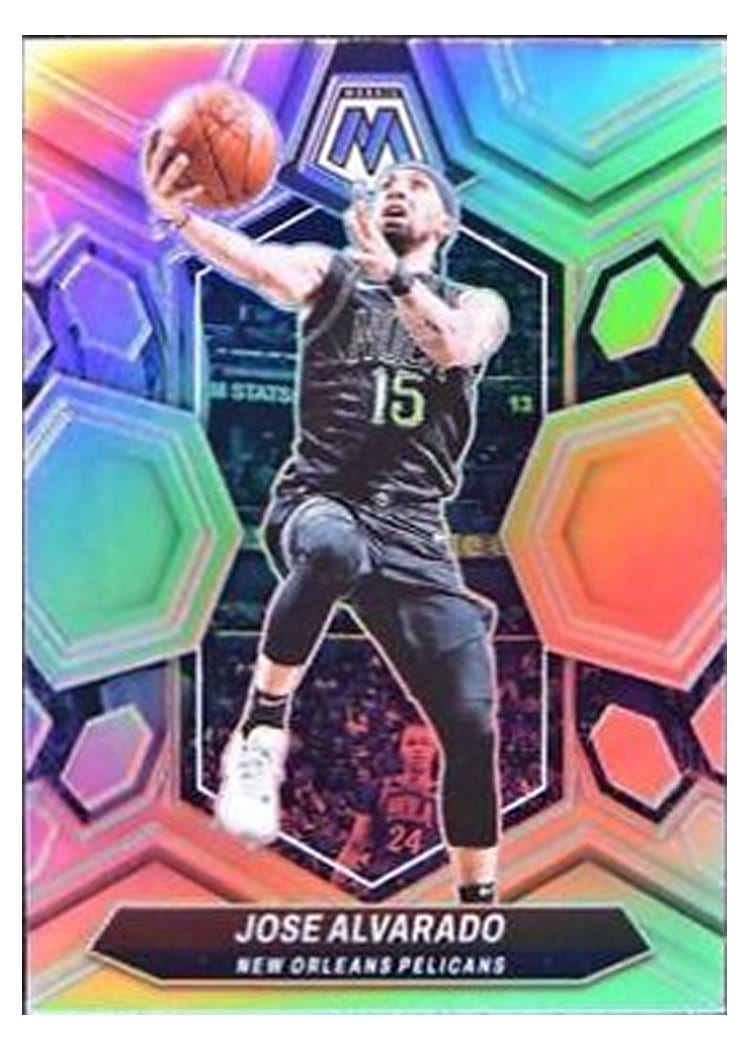 2023-24 Panini Mosaic Base Set Jose Alvarado #186 card