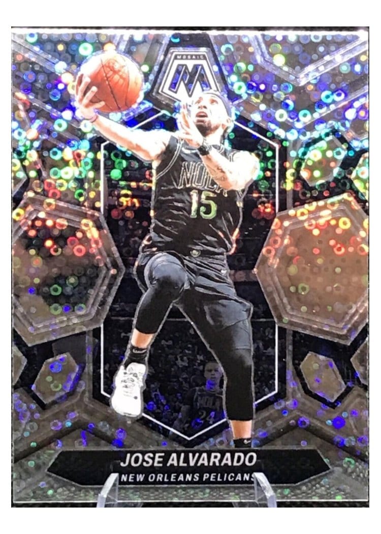 2023-24 Panini Mosaic Base Set Jose Alvarado #186 card
