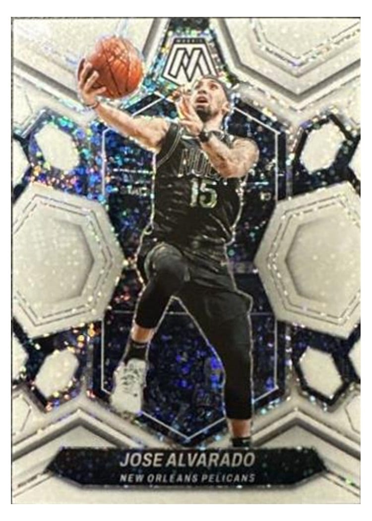 2023-24 Panini Mosaic Base Set Jose Alvarado #186 card