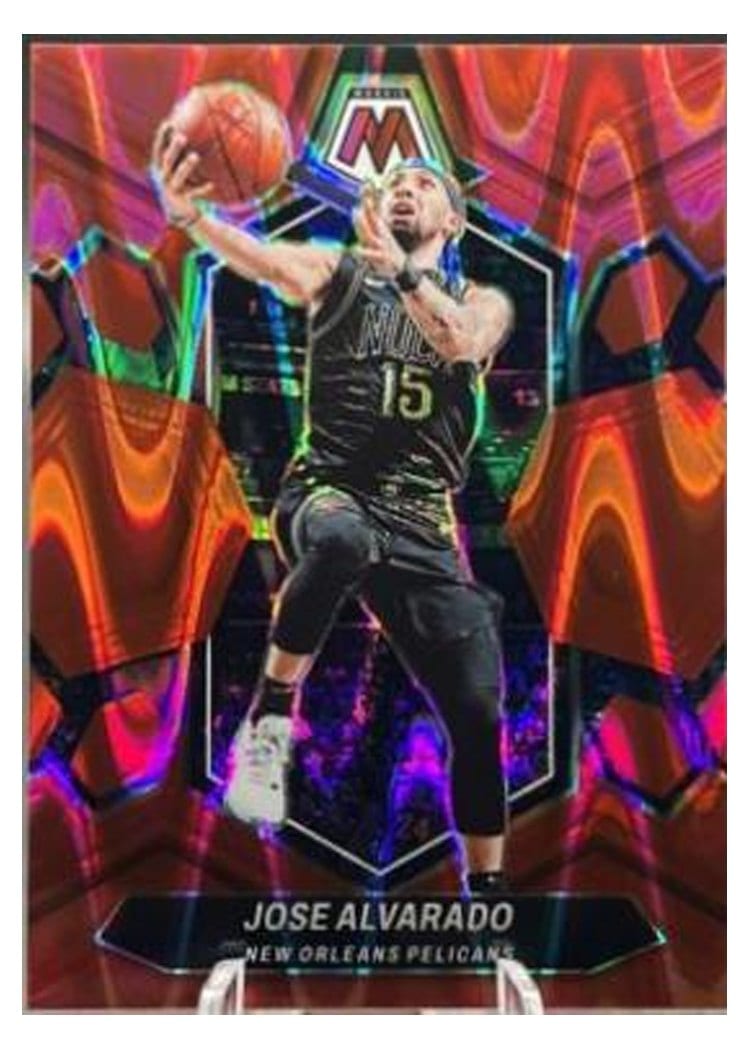 2023-24 Panini Mosaic Base Set Jose Alvarado #186 card