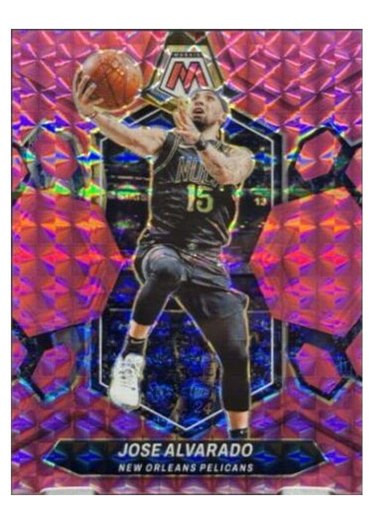 2023-24 Panini Mosaic Base Set Jose Alvarado #186 card