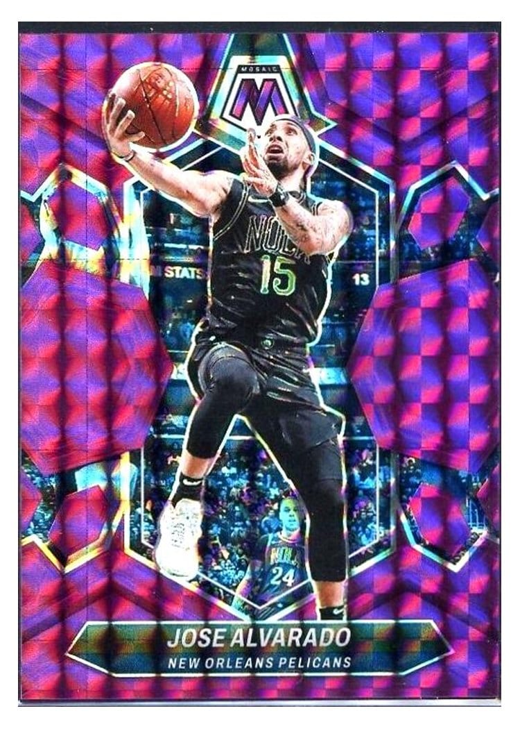 2023-24 Panini Mosaic Base Set Jose Alvarado #186 card