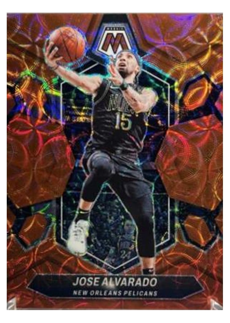 2023-24 Panini Mosaic Base Set Jose Alvarado #186 card