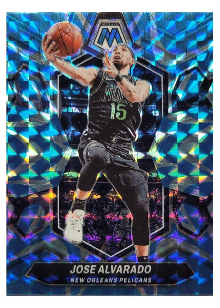 2023-24 Panini Mosaic Base Set Jose Alvarado #186 card