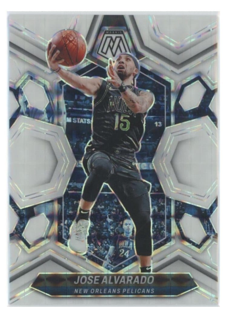 2023-24 Panini Mosaic Base Set Jose Alvarado #186 card
