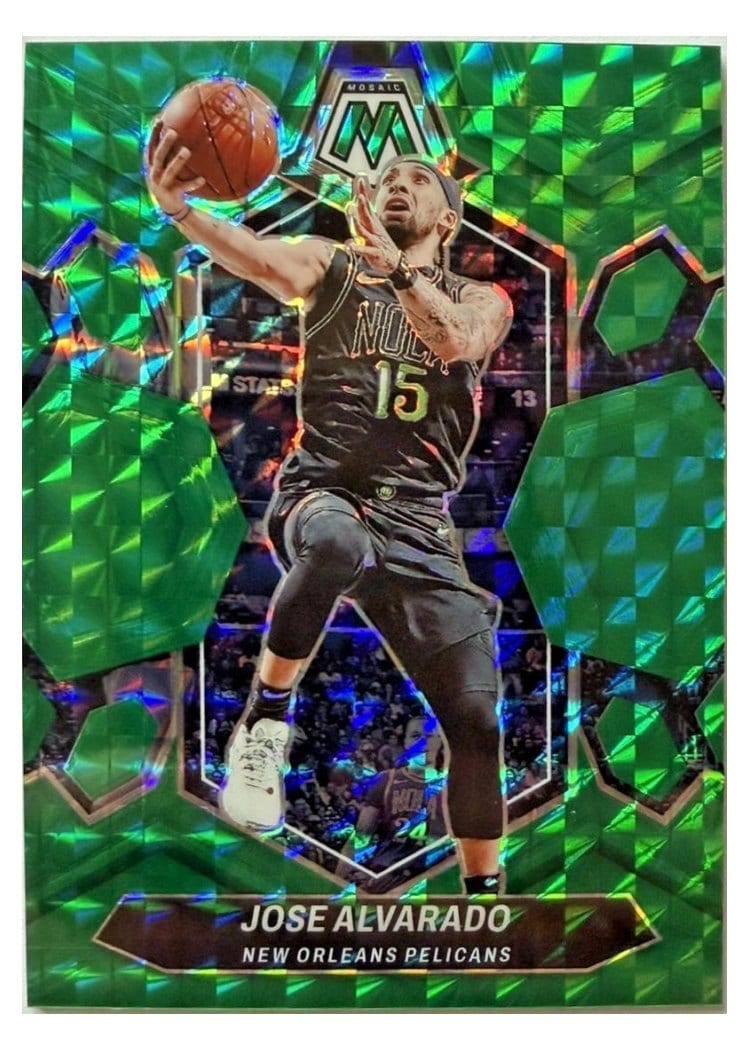 2023-24 Panini Mosaic Base Set Jose Alvarado #186 card