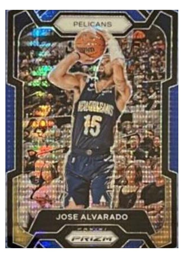 2023-24 Panini Prizm Base Set Jose Alvarado #244 card