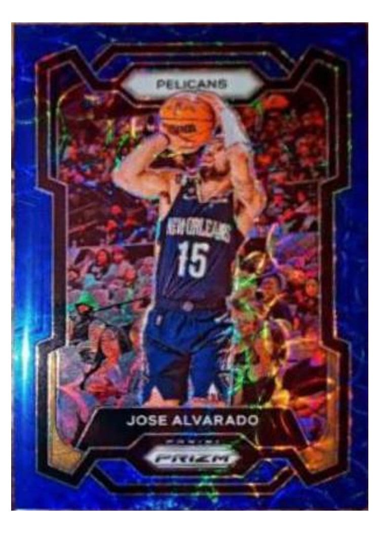 2023-24 Panini Prizm Base Set Jose Alvarado #244 card